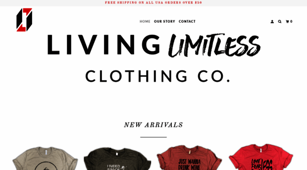 livinglimitlessclothing.com