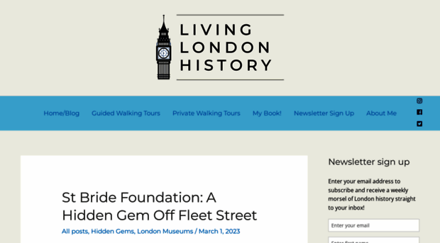 livinglondonhistory.com