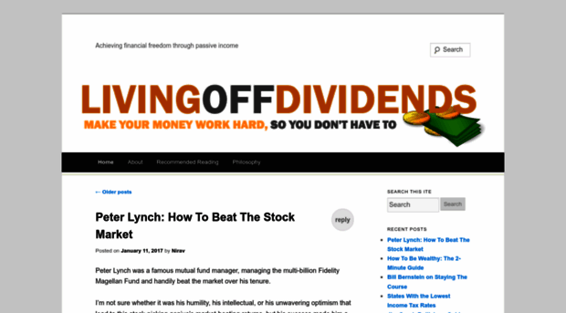 livingoffdividends.com