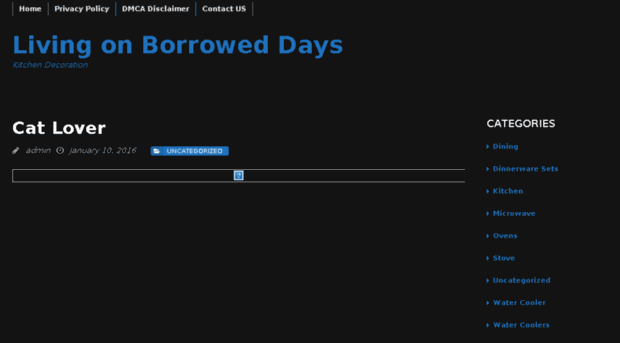 livingonborroweddays.com