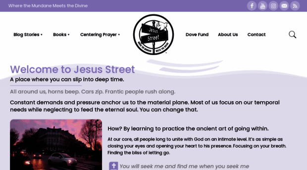 livingonjesusstreet.com