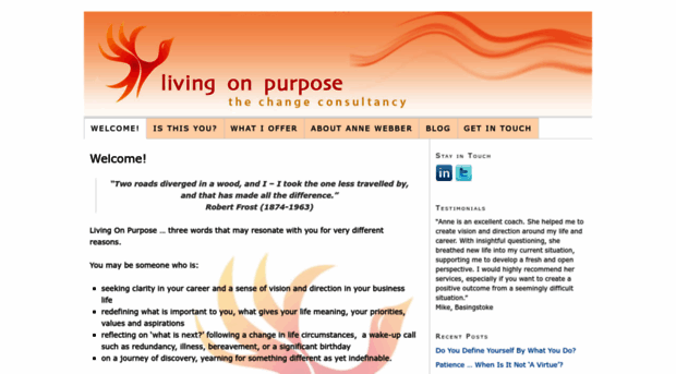 livingonpurpose.co.uk