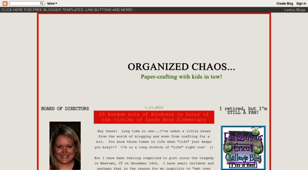 livingorganizedchaos.blogspot.com