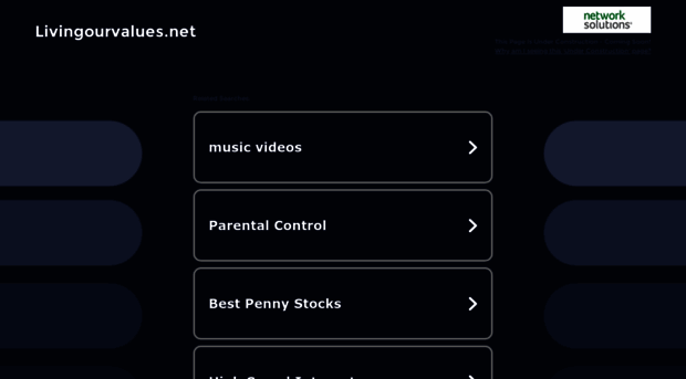 livingourvalues.net