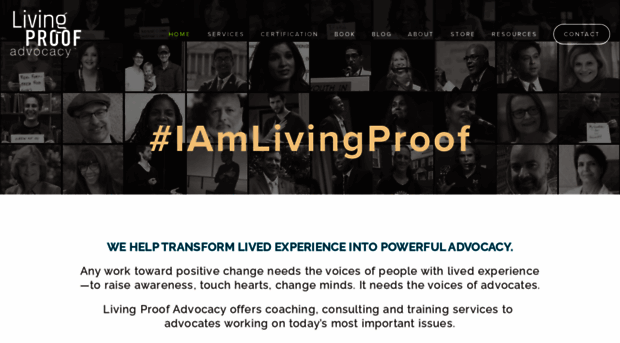 livingproofadvocacy.com