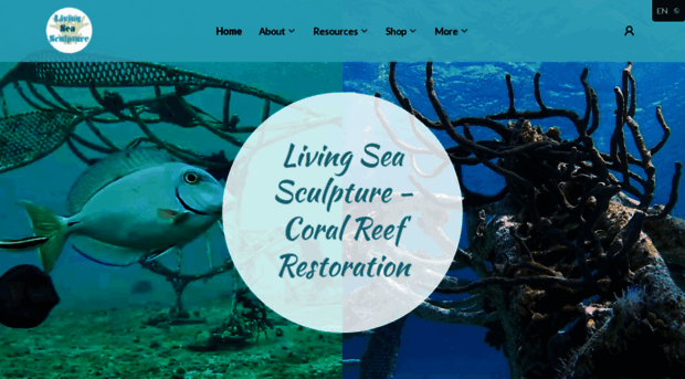 livingseasculpture.com