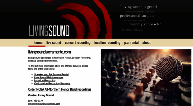 livingsoundsacramento.com