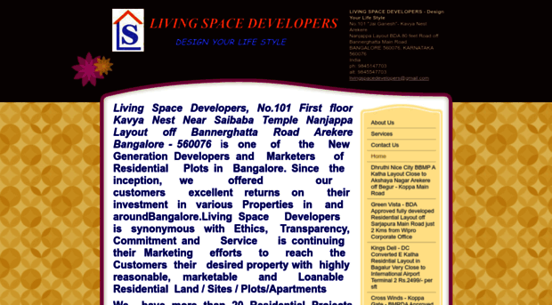 livingspacedevelopers.net