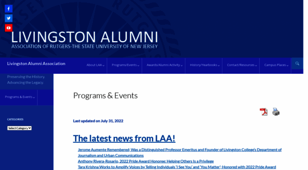 livingstonalumni.org