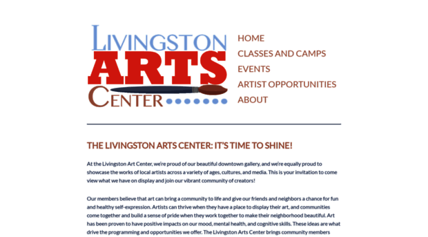 livingstonartscenter.org