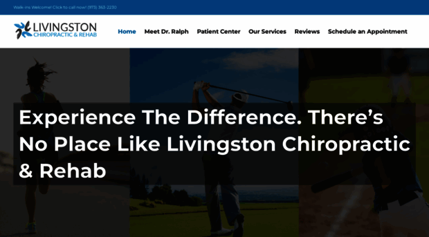 livingstonchiroandrehab.com