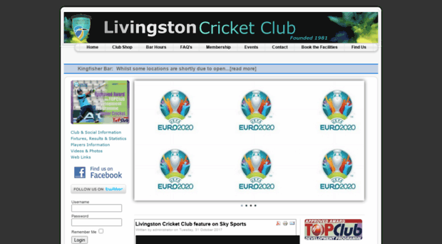 livingstoncricketclub.co.uk