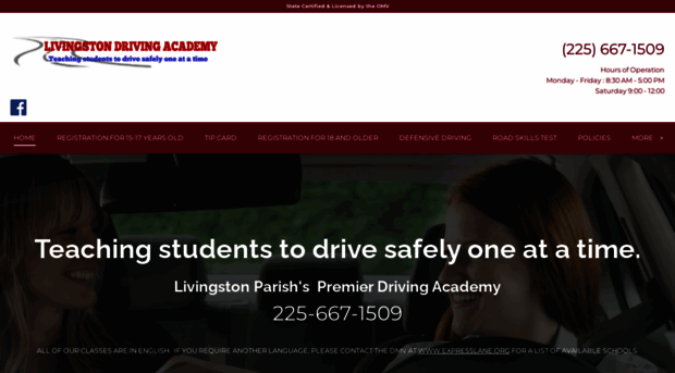 livingstondrivingacademy.com