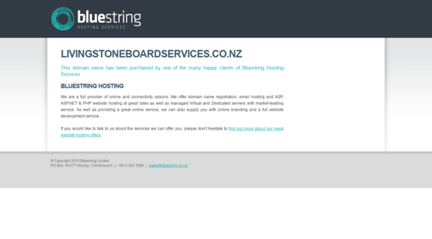 livingstoneboardservices.co.nz