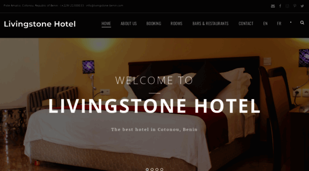 livingstonehotelbenin.com