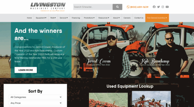 livingstonmachinery.com