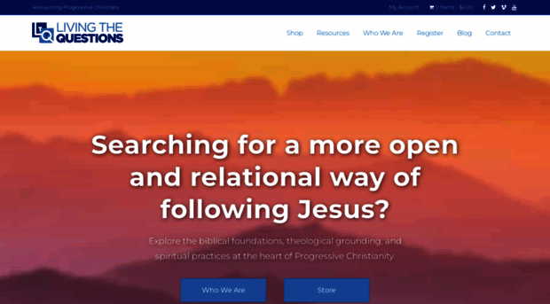 livingthequestions.com