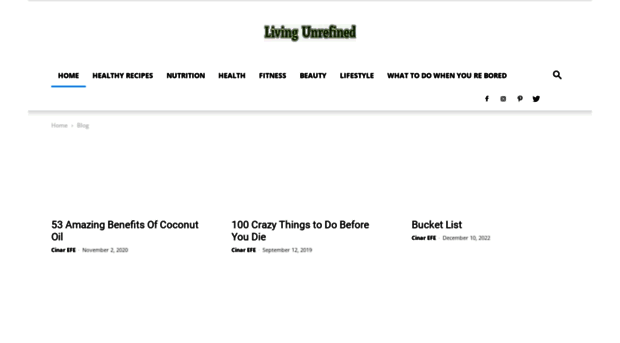 livingunrefined.com