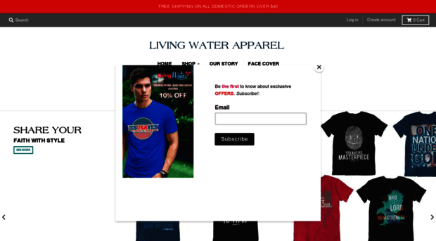 livingwaterapparel.com