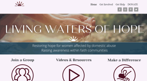 livingwatersofhope.com