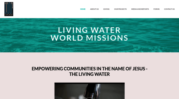 livingwaterworldmissions.org