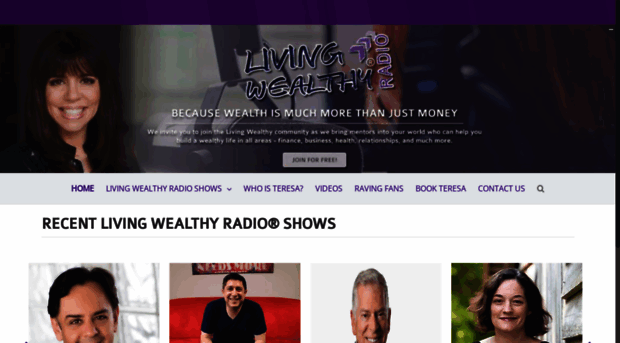 livingwealthyradio.com