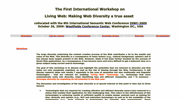 livingweb.disi.unitn.it