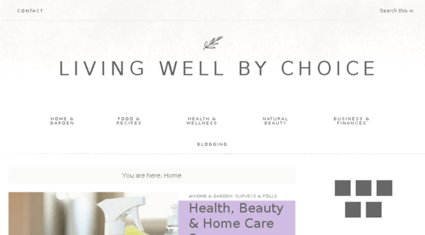 livingwellbychoice.com