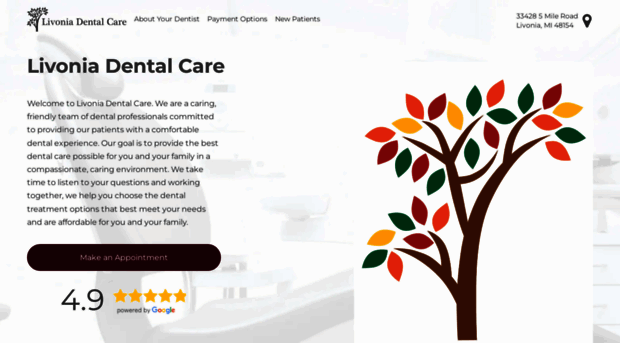 livoniadentalcare.com