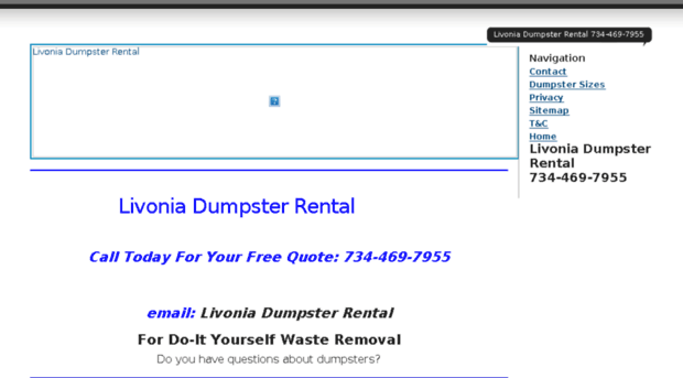 livoniadumpsterrental.com