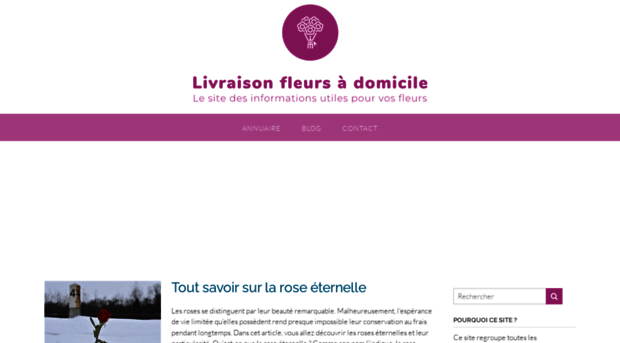 livraisonfleursadomicile.com