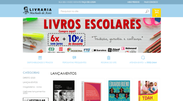 livrariamachadodeassis.com.br