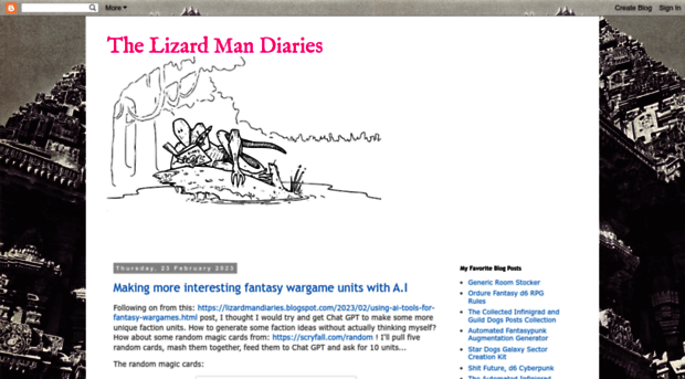 lizardmandiaries.blogspot.com