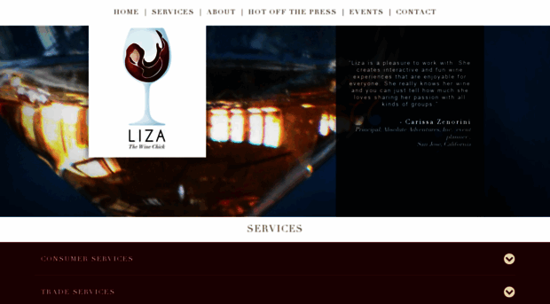 lizathewinechick.com