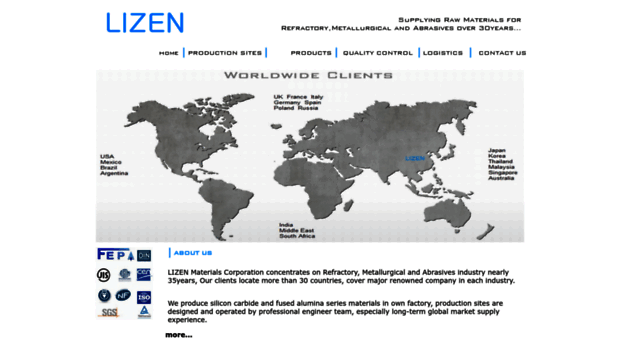 lizenmaterials.com