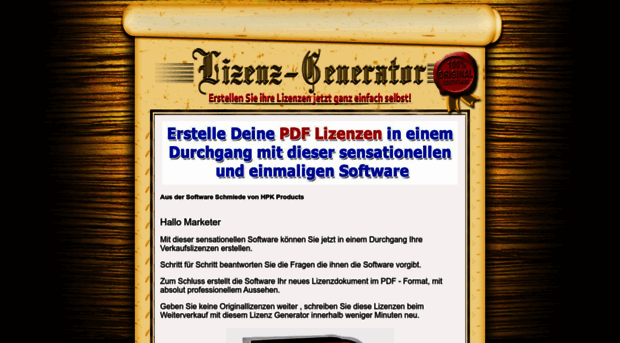 lizenzgenerator.xilando.de