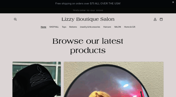 lizzyboutiquesalon.com