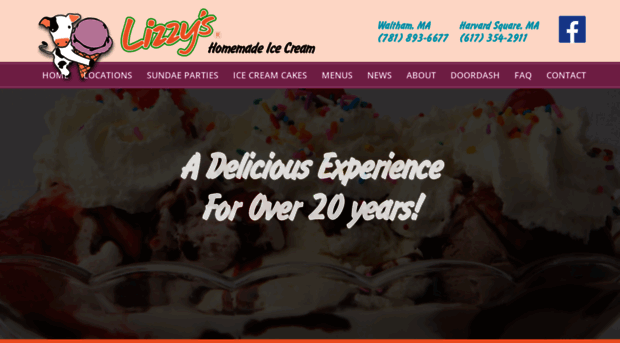 lizzysicecream.com