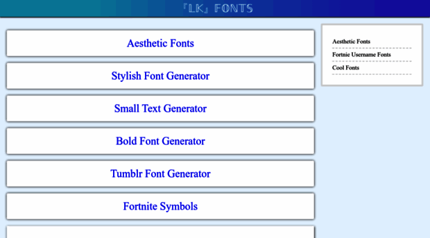 lkfonts.com
