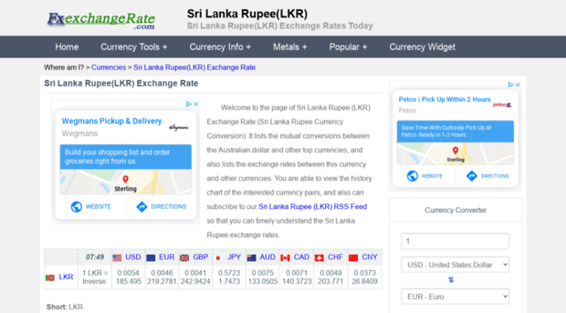 lkr.fxexchangerate.com