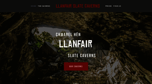 llanfairslatecaverns.co.uk