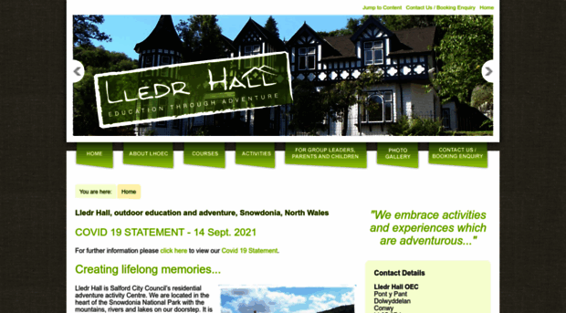 lledrhall.co.uk