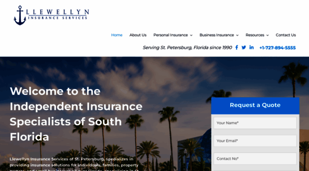 llewellyninsurance.com