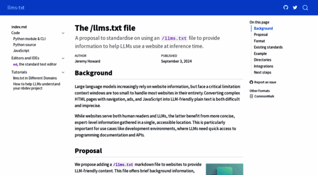 llmstxt.org