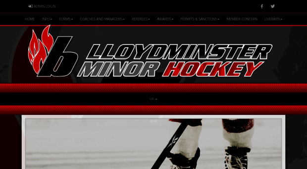 lloydminsterminorhockey.com