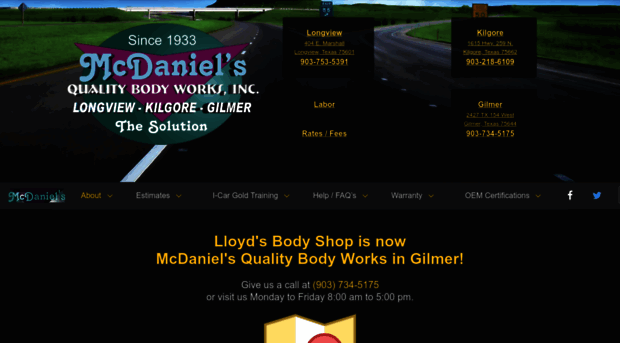 lloydsbodyshop.com