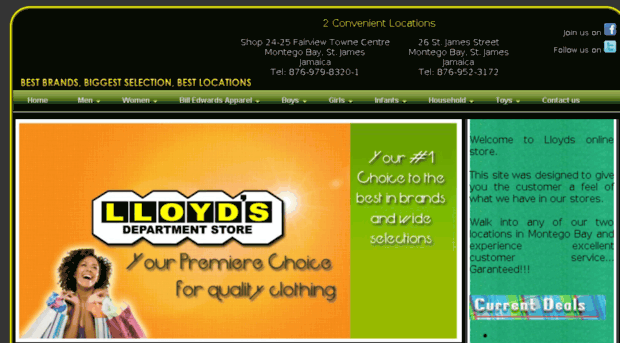 lloydsdeptstore.com