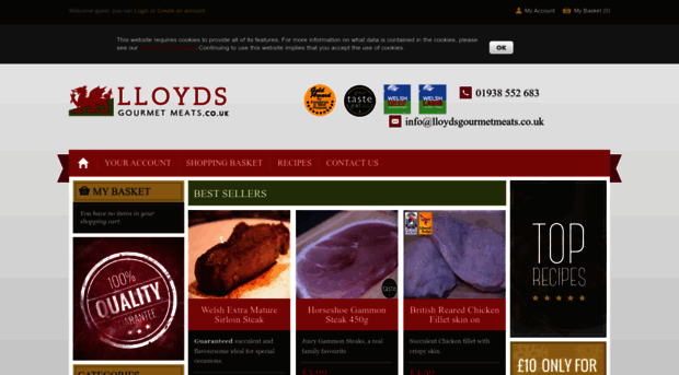 lloydsgourmetmeats.co.uk