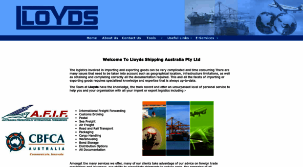 lloydsshipping.com.au