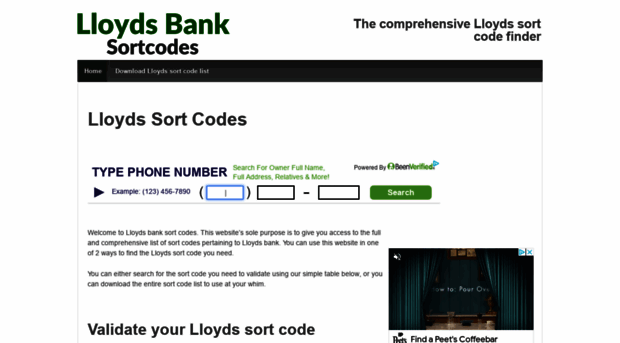 lloydssortcodes.co.uk